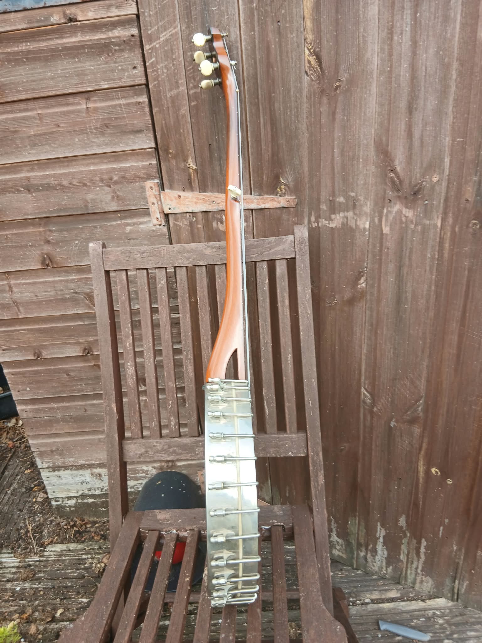 T.W.Bacon Flush-Fret 5-String Banjo
