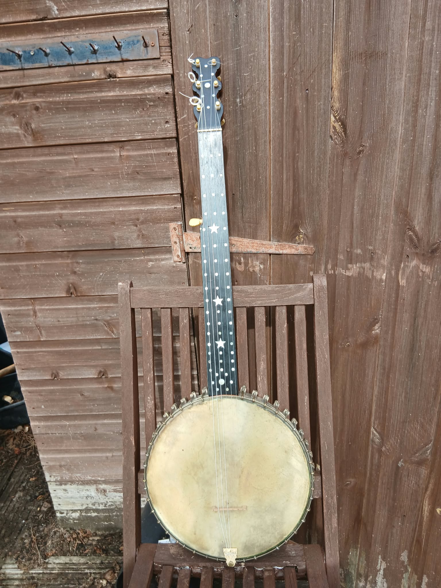 JK Simpson 7-String Banjo