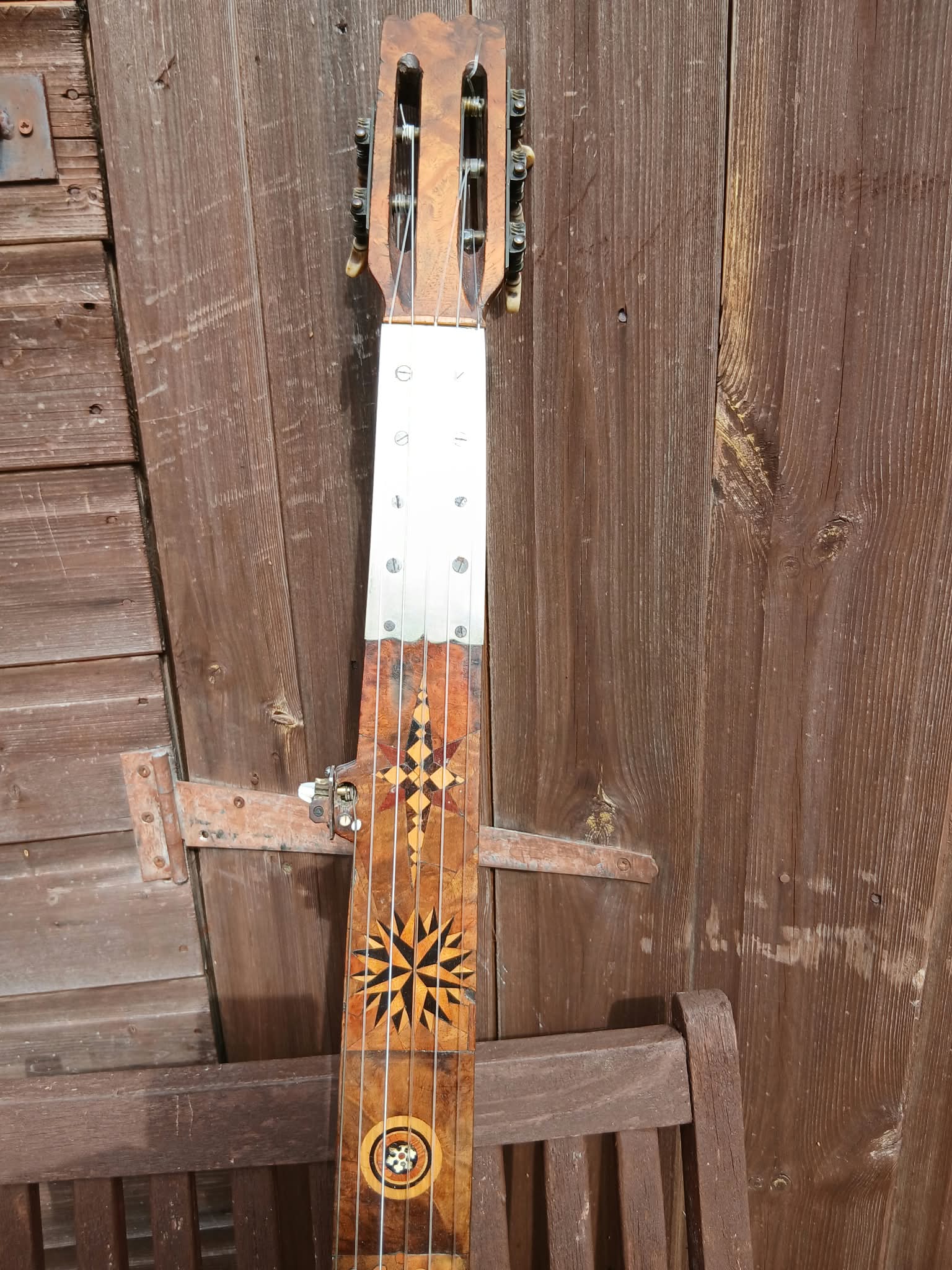 Six‑String Tunbridge‑Ware Style Banjo