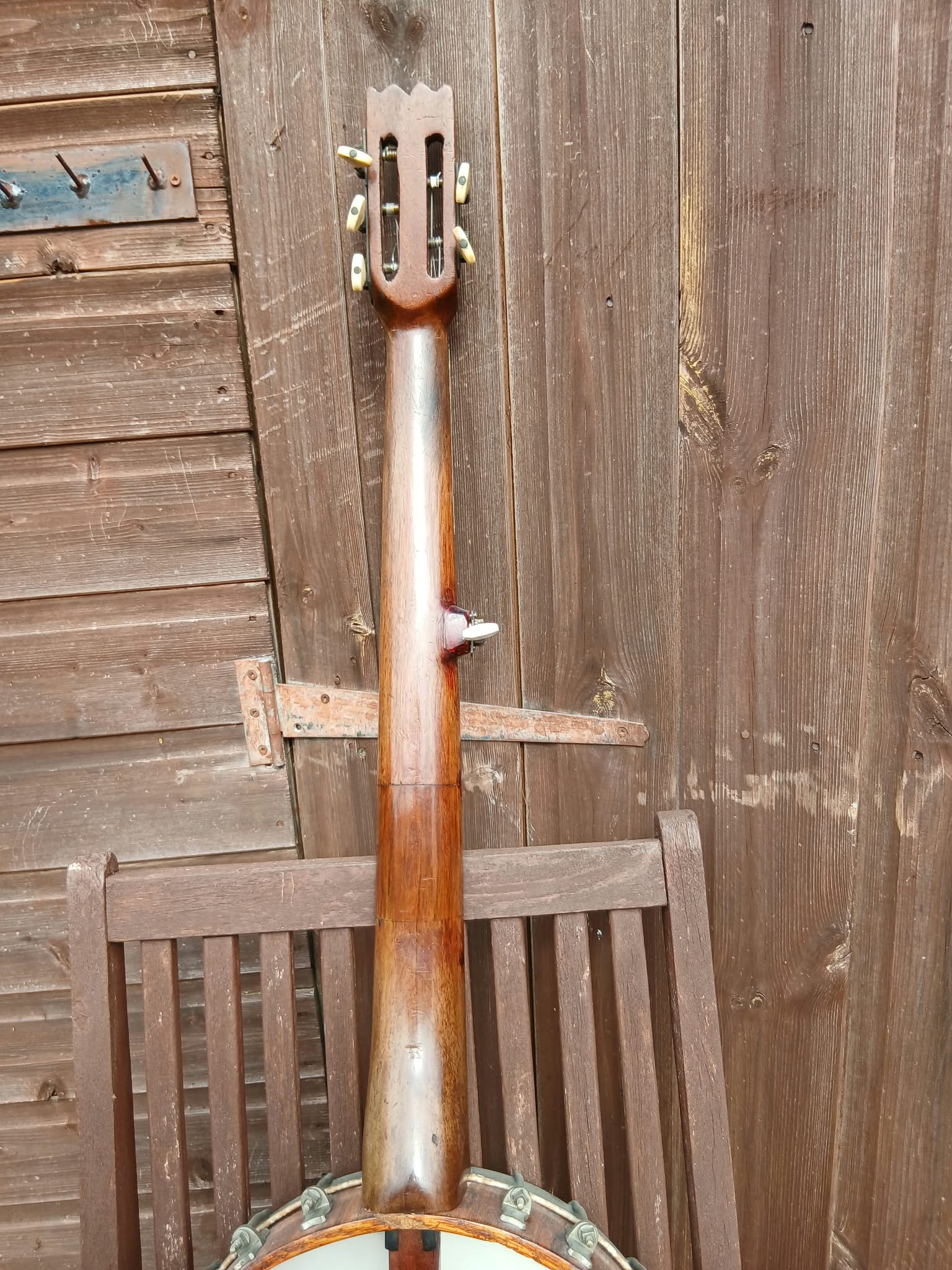 Six‑String Tunbridge‑Ware Style Banjo